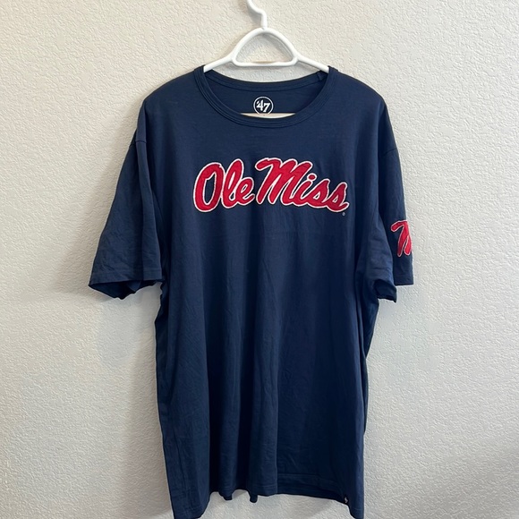 47 Other - Men’s Ole Miss Rebels Atlas Blue Franklin Fieldhouse Shirt